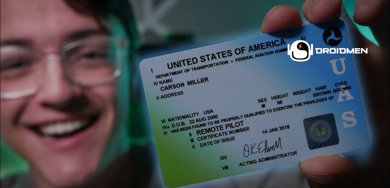 How To Obtain Commercial Drone License? DroidMen